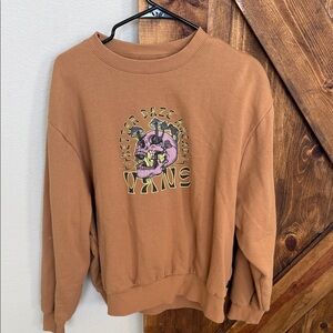Vans Brown Graphic Women's Sweater